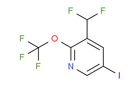 3-(Difluoromethyl)-5-iodo-2-(trifluoromethoxy)pyridine