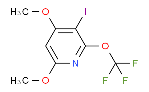 4,6-Dimethoxy-3-iodo-2-(trifluoromethoxy)pyridine