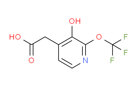 AM198500 | 1804541-98-7 | 3-Hydroxy-2-(trifluoromethoxy)pyridine-4-acetic acid