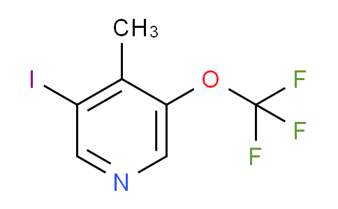 AM198529 | 1804582-57-7 | 3-Iodo-4-methyl-5-(trifluoromethoxy)pyridine