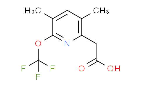 AM198530 | 1803638-96-1 | 3,5-Dimethyl-2-(trifluoromethoxy)pyridine-6-acetic acid