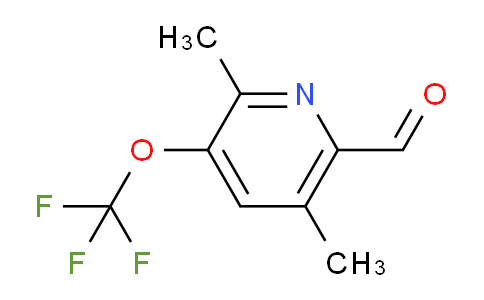 2,5-Dimethyl-3-(trifluoromethoxy)pyridine-6-carboxaldehyde