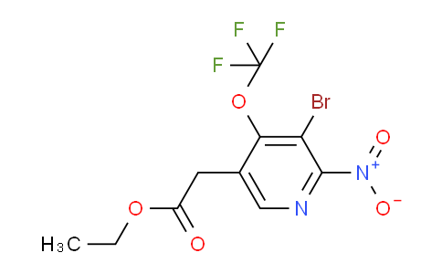AM19855 | 1803999-74-7 | Ethyl 3-bromo-2-nitro-4-(trifluoromethoxy)pyridine-5-acetate