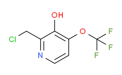 AM198553 | 1804580-43-5 | 2-(Chloromethyl)-3-hydroxy-4-(trifluoromethoxy)pyridine