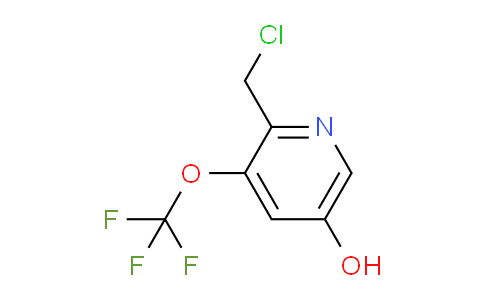 AM198555 | 1804470-03-8 | 2-(Chloromethyl)-5-hydroxy-3-(trifluoromethoxy)pyridine