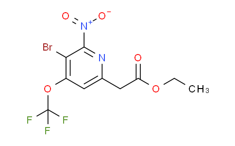 AM19856 | 1803914-70-6 | Ethyl 3-bromo-2-nitro-4-(trifluoromethoxy)pyridine-6-acetate