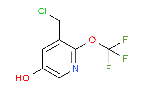 AM198562 | 1804500-53-5 | 3-(Chloromethyl)-5-hydroxy-2-(trifluoromethoxy)pyridine