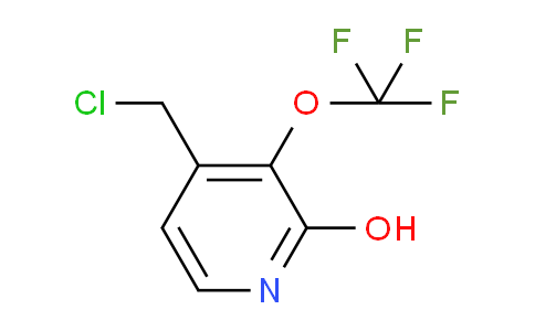 4-(Chloromethyl)-2-hydroxy-3-(trifluoromethoxy)pyridine