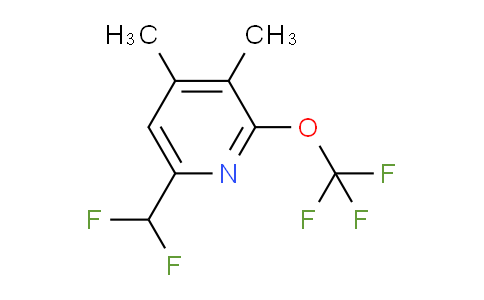 3,4-Dimethyl-6-(difluoromethyl)-2-(trifluoromethoxy)pyridine