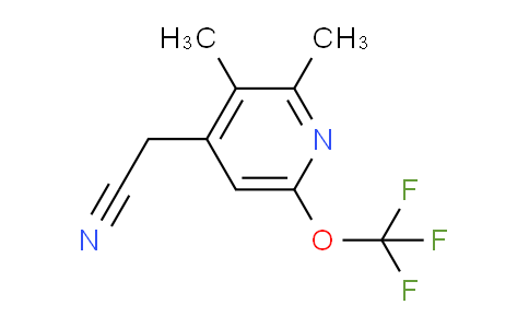 AM198573 | 1804001-79-3 | 2,3-Dimethyl-6-(trifluoromethoxy)pyridine-4-acetonitrile