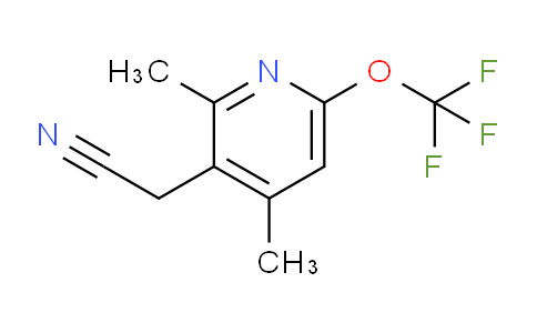 AM198578 | 1804292-44-1 | 2,4-Dimethyl-6-(trifluoromethoxy)pyridine-3-acetonitrile