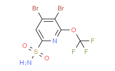 AM198579 | 1804026-46-7 | 3,4-Dibromo-2-(trifluoromethoxy)pyridine-6-sulfonamide