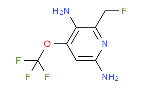 AM198580 | 1805975-36-3 | 3,6-Diamino-2-(fluoromethyl)-4-(trifluoromethoxy)pyridine