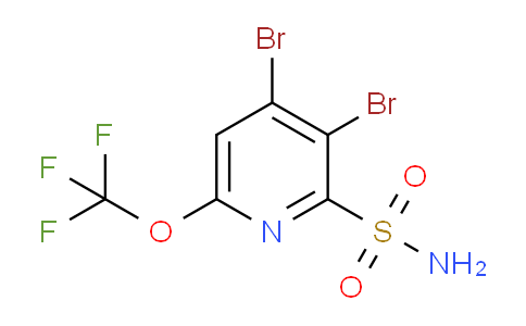 AM198581 | 1805987-11-4 | 3,4-Dibromo-6-(trifluoromethoxy)pyridine-2-sulfonamide