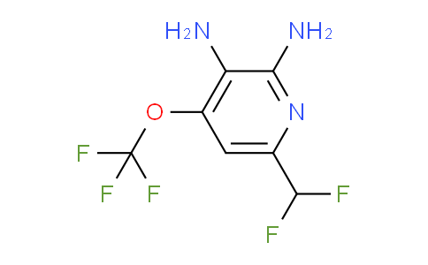 AM198592 | 1804012-58-5 | 2,3-Diamino-6-(difluoromethyl)-4-(trifluoromethoxy)pyridine