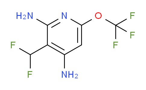 AM198595 | 1804545-54-7 | 2,4-Diamino-3-(difluoromethyl)-6-(trifluoromethoxy)pyridine