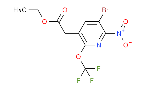 AM19860 | 1804394-83-9 | Ethyl 3-bromo-2-nitro-6-(trifluoromethoxy)pyridine-5-acetate