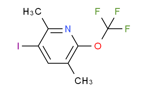 2,5-Dimethyl-3-iodo-6-(trifluoromethoxy)pyridine