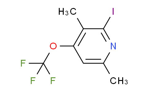 3,6-Dimethyl-2-iodo-4-(trifluoromethoxy)pyridine