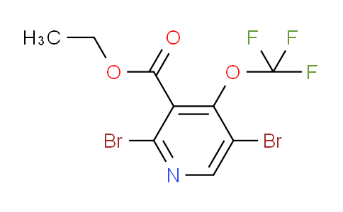 Ethyl 2,5-dibromo-4-(trifluoromethoxy)pyridine-3-carboxylate