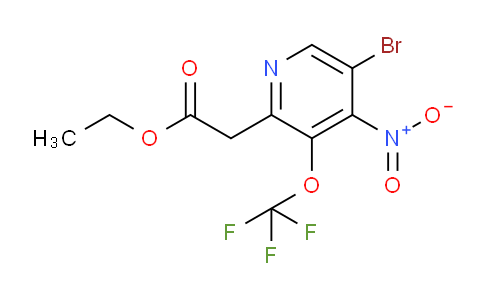 AM19864 | 1804005-41-1 | Ethyl 5-bromo-4-nitro-3-(trifluoromethoxy)pyridine-2-acetate