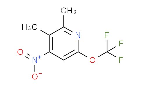 2,3-Dimethyl-4-nitro-6-(trifluoromethoxy)pyridine