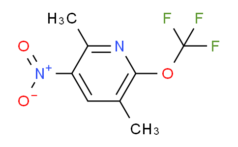 2,5-Dimethyl-3-nitro-6-(trifluoromethoxy)pyridine