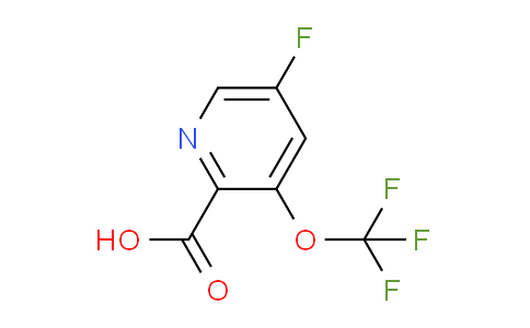 AM198650 | 1803528-19-9 | 5-Fluoro-3-(trifluoromethoxy)pyridine-2-carboxylic acid