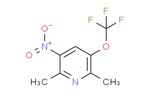2,6-Dimethyl-3-nitro-5-(trifluoromethoxy)pyridine