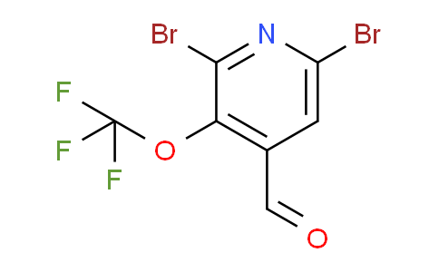 2,6-Dibromo-3-(trifluoromethoxy)pyridine-4-carboxaldehyde