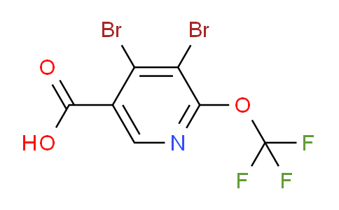 3,4-Dibromo-2-(trifluoromethoxy)pyridine-5-carboxylic acid