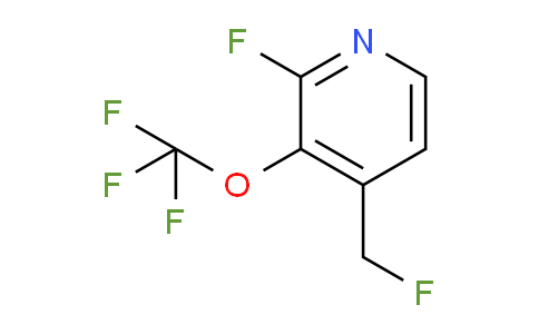 AM198686 | 1804293-16-0 | 2-Fluoro-4-(fluoromethyl)-3-(trifluoromethoxy)pyridine
