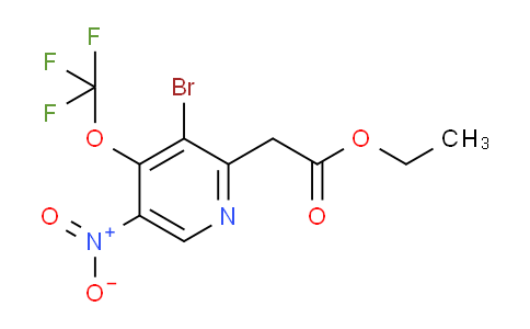 AM19869 | 1804569-13-8 | Ethyl 3-bromo-5-nitro-4-(trifluoromethoxy)pyridine-2-acetate