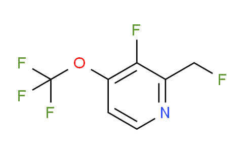 AM198690 | 1803925-75-8 | 3-Fluoro-2-(fluoromethyl)-4-(trifluoromethoxy)pyridine