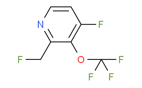 AM198696 | 1806132-79-5 | 4-Fluoro-2-(fluoromethyl)-3-(trifluoromethoxy)pyridine