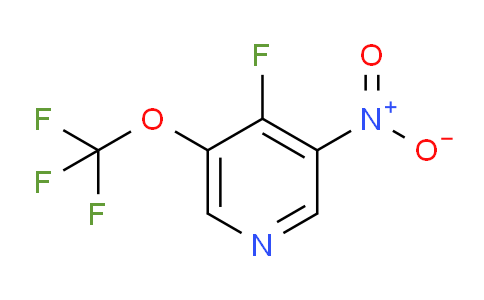 AM198705 | 1804292-22-5 | 4-Fluoro-3-nitro-5-(trifluoromethoxy)pyridine