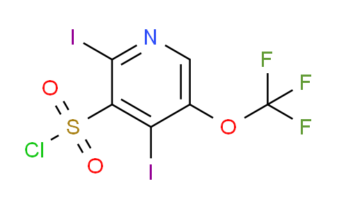 AM198717 | 1803987-29-2 | 2,4-Diiodo-5-(trifluoromethoxy)pyridine-3-sulfonyl chloride