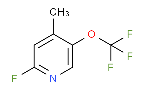 2-Fluoro-4-methyl-5-(trifluoromethoxy)pyridine
