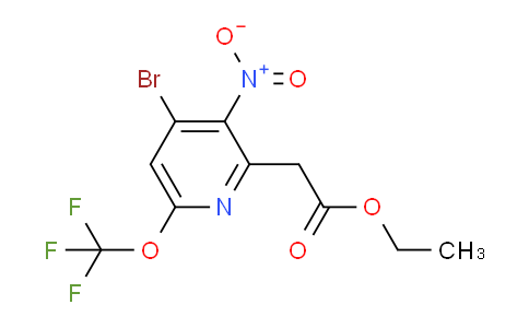 AM19873 | 1803999-84-9 | Ethyl 4-bromo-3-nitro-6-(trifluoromethoxy)pyridine-2-acetate