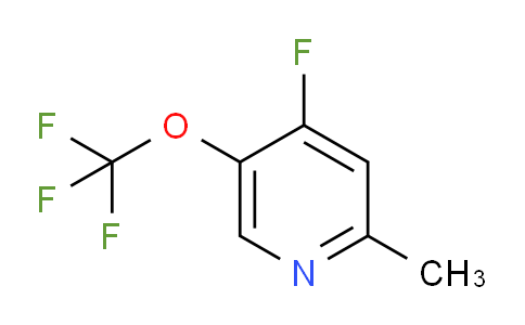 AM198740 | 1804469-66-6 | 4-Fluoro-2-methyl-5-(trifluoromethoxy)pyridine