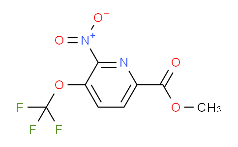 Methyl 2-nitro-3-(trifluoromethoxy)pyridine-6-carboxylate