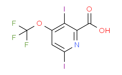 AM198768 | 1804500-10-4 | 3,6-Diiodo-4-(trifluoromethoxy)pyridine-2-carboxylic acid