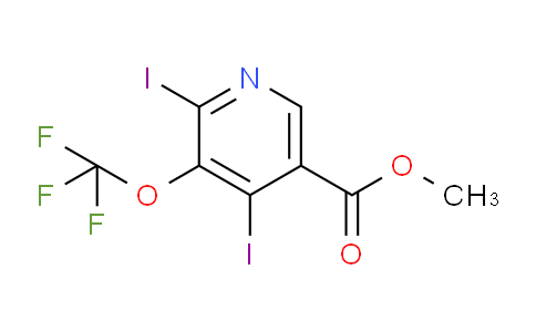 AM198778 | 1804614-45-6 | Methyl 2,4-diiodo-3-(trifluoromethoxy)pyridine-5-carboxylate