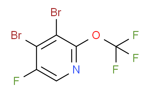 3,4-Dibromo-5-fluoro-2-(trifluoromethoxy)pyridine