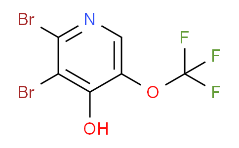 2,3-Dibromo-4-hydroxy-5-(trifluoromethoxy)pyridine