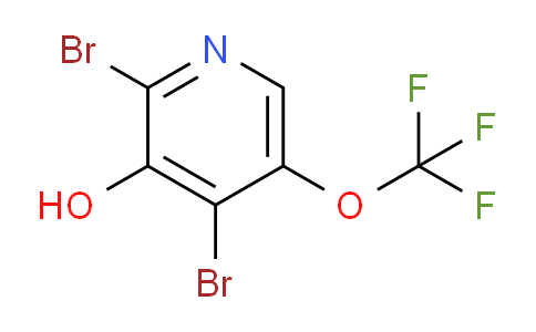2,4-Dibromo-3-hydroxy-5-(trifluoromethoxy)pyridine