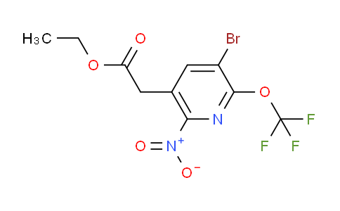 AM19879 | 1804619-21-3 | Ethyl 3-bromo-6-nitro-2-(trifluoromethoxy)pyridine-5-acetate