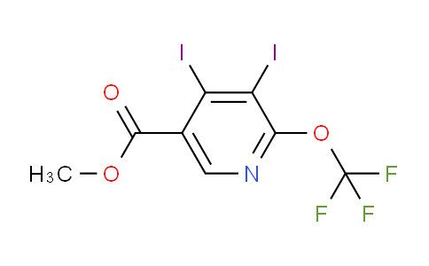 Methyl 3,4-diiodo-2-(trifluoromethoxy)pyridine-5-carboxylate