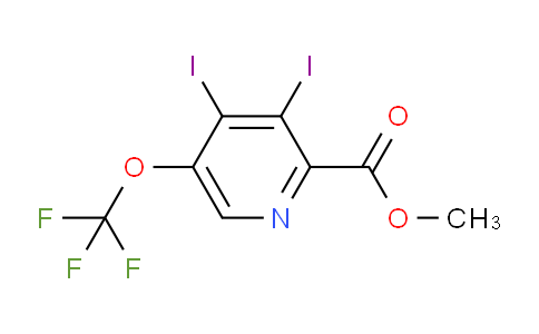 AM198796 | 1804292-80-5 | Methyl 3,4-diiodo-5-(trifluoromethoxy)pyridine-2-carboxylate