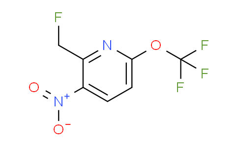 2-(Fluoromethyl)-3-nitro-6-(trifluoromethoxy)pyridine